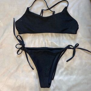 Black Sparkly Bikini